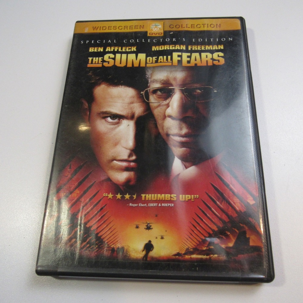 The‎ Sum of All Fears DVD Special Collector's Edition Ben Affleck